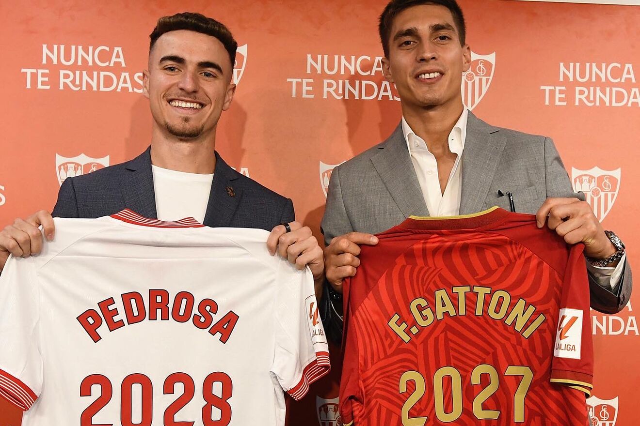 Federico Gattoni llega a Sevilla para unirse al club hispalense