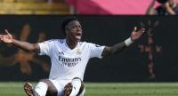 Vinicius Júnior cae lesionado con esguince en el tobillo.