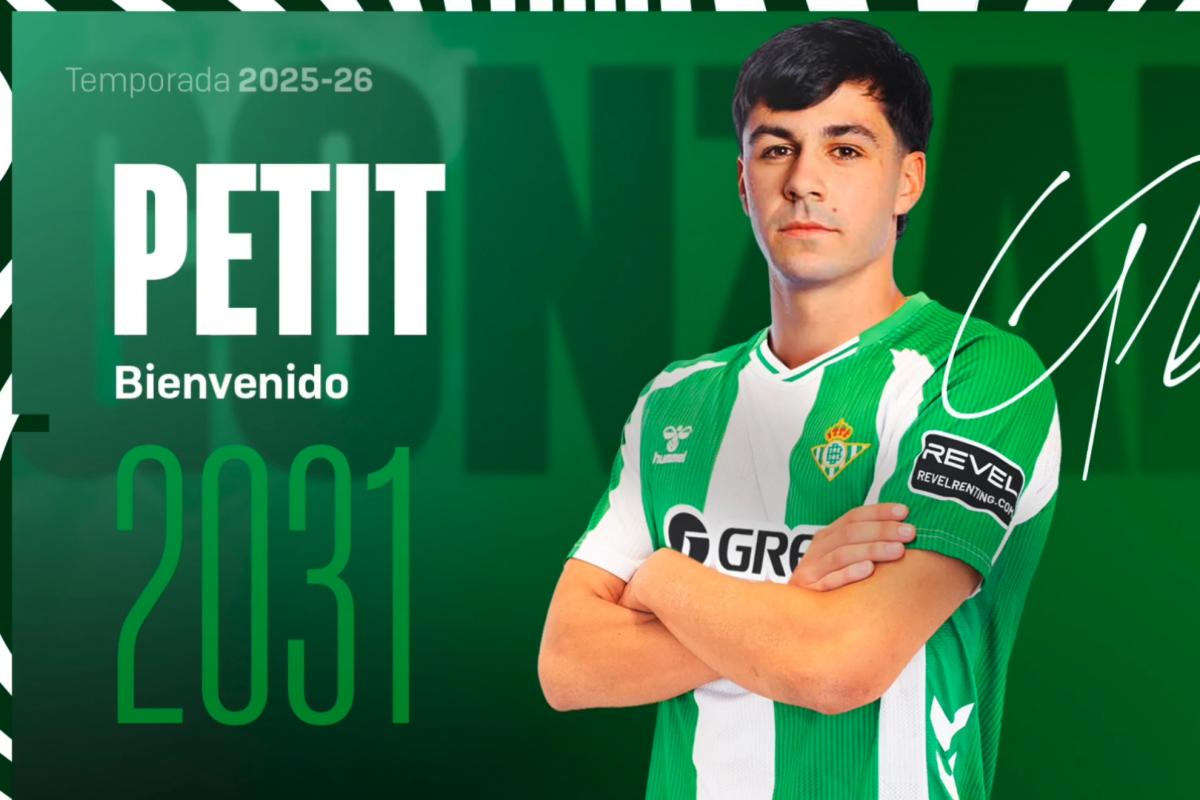Gonzalo Petit se incorpora al Real Betis Gonzalo Petit se incorpora al Real Betis