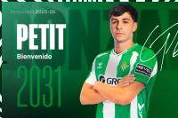 Gonzalo Petit se incorpora al Real Betis