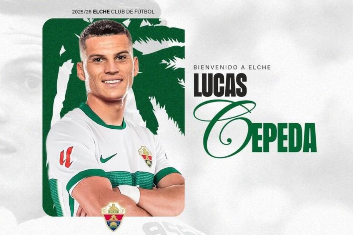 Lucas Cepeda: el nuevo refuerzo del Elche CF directo desde Chile