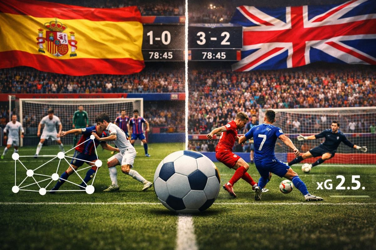 ¿Por qué hay menos goles en la liga que en la Premier League?