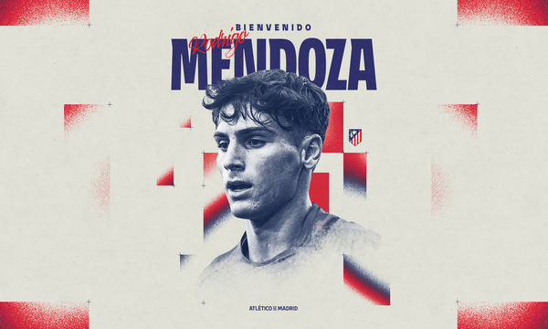 Rodrigo Mendoza se une al Atlético de Madrid