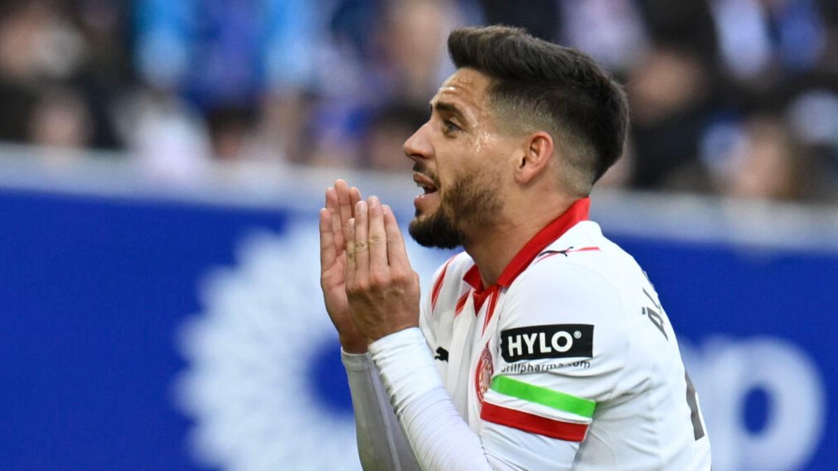 Álex Moreno ya entrena con el Girona y podría volver pronto