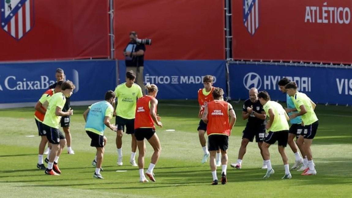 La primera pista de Simeone para el once del Atlético en Mendizorroza