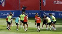 La primera pista de Simeone para el once del Atlético en Mendizorroza