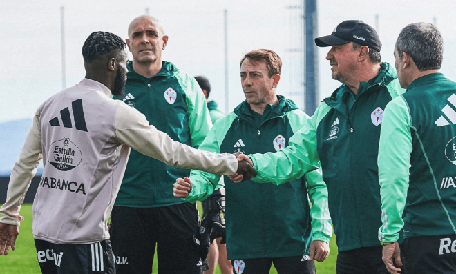Jonathan Bamba regresa a los entrenamientos del Celta tras su breve ausencia