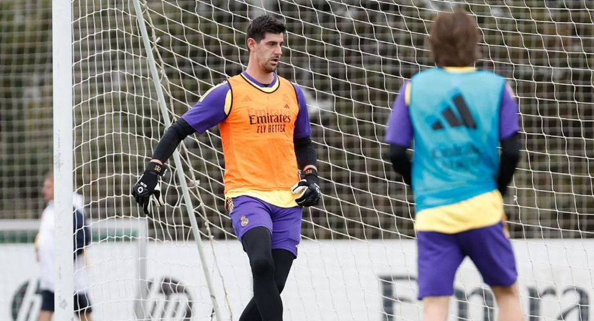 Recuperación de Courtois en el Real Madrid: buenas noticias en el entrenamiento