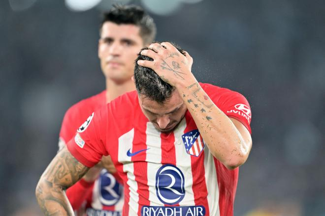 Lesión de Giménez afecta al Atlético de Madrid en momentos cruciales
