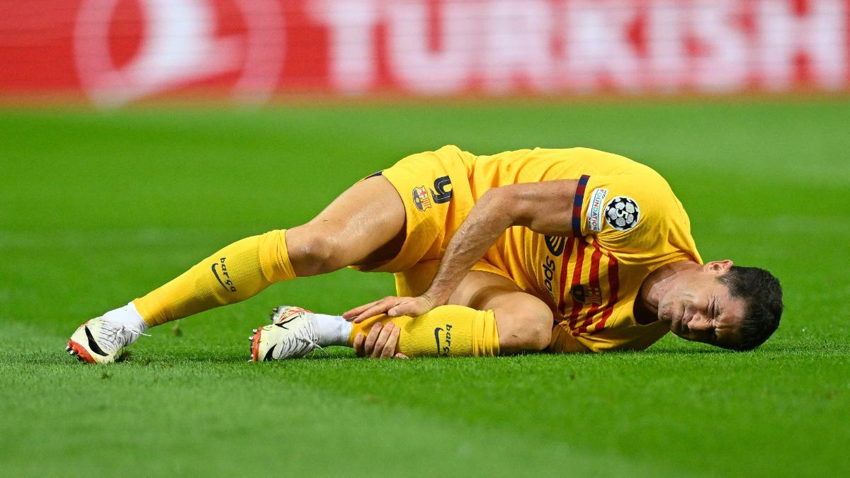 Robert Lewandowski se Retira por Lesión Robert Lewandowski se Retira por Lesión